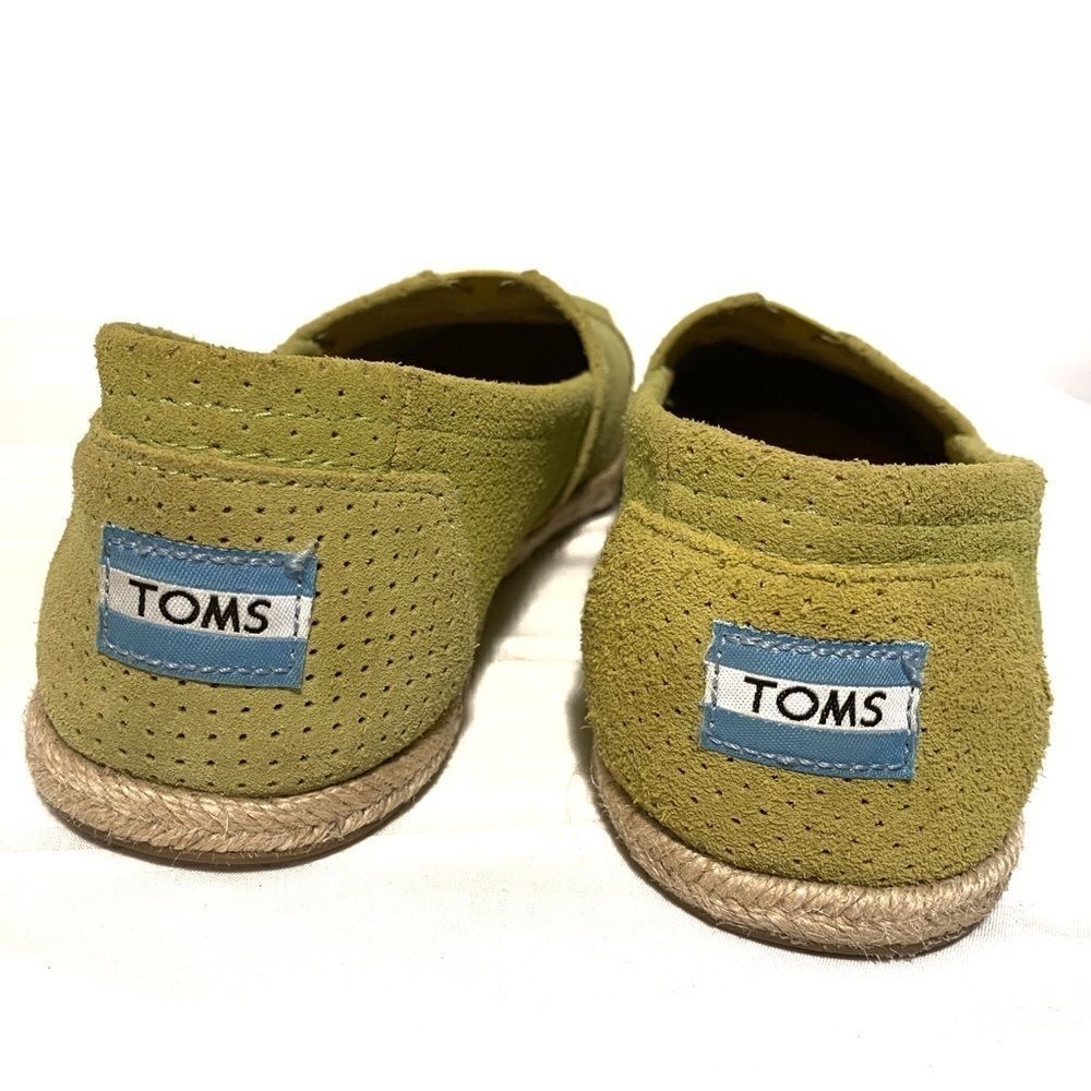 🎉HP🎉 Toms Seasonal Classic Green Flats (8) - Picture 7 of 11